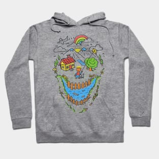 Skull Kid Draw Hoodie